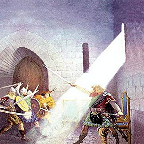 Buyenlarge 0-587-05620-7-G1827 'Wallace Draws The King's Sword' Giclee Fine Art Print, 18" x 27"