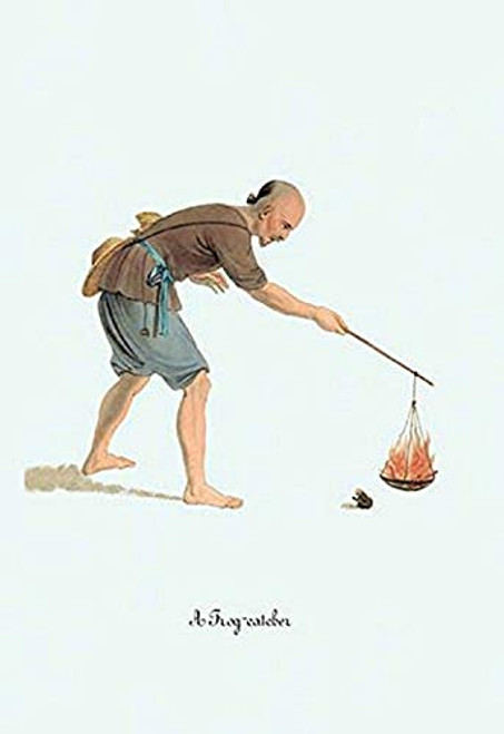 Buyenlarge 0-587-05667-3-P1218 A Frog-Catcher Paper Poster, 12" x 18"