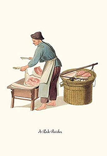 Buyenlarge 0-587-05678-9-P1218 A Pork Butcher Paper Poster, 12" x 18"