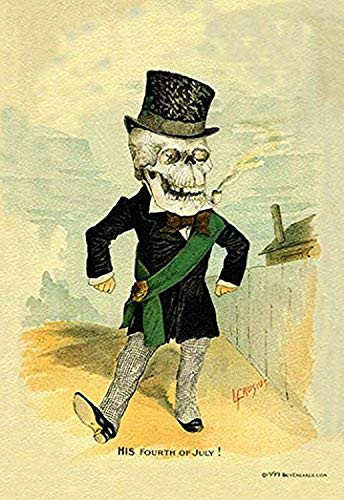 Buyenlarge Death on The Fourth - 16" X 24" Fine Art Giclee Print