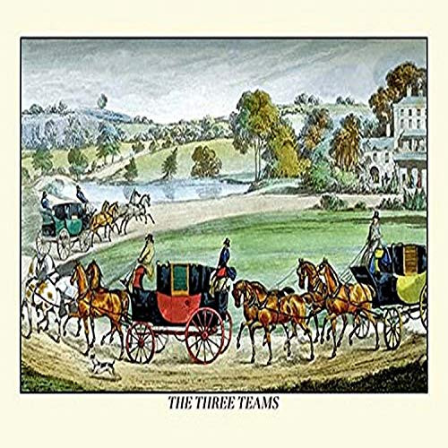Buyenlarge 0-587-06429-3-G812 The Three Horse Teams Fine Art Giclee Print, 8" x 12"