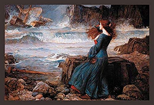 Buyenlarge 0-587-06598-2-P1827 Miranda and The Tempest Paper Poster, 18" x 27"
