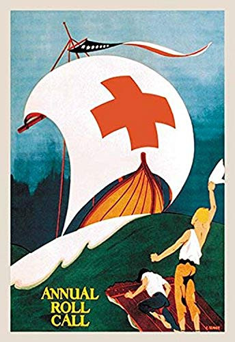 Buyenlarge 0-587-06804-3-P1827 Red Cross Annual Roll Call Paper Poster, 18" x 27"