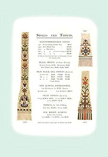Buyenlarge 0-587-06978-3-P1827 Stoles and Tippets Paper Poster, 18" x 27"