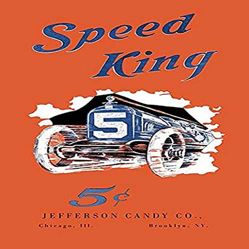 Buyenlarge 0-587-07219-9-G1827 'Speed King' Giclee Fine Art Print, 18" x 27" Buyenlarge 0-587-07219-9-G1827 'Speed King' Giclee Fine Art Print, 18" x 27"