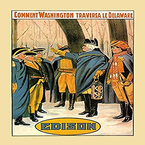 Buyenlarge 0-587-07375-6-G1827 'Comment Washington Traversa le Delaware' Giclee Fine Art Print, 18" x 27"