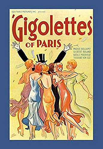 Buyenlarge 0-587-07379-9-P1218 Gigolettes of Paris Paper Poster, 12" x 18"