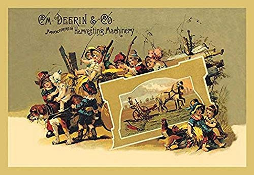 Buyenlarge 0-587-07452-3-P1827 C.M. Deering & Co, Manufacturers of Harvesting Machinery Paper Poster, 18" x 27" Buyenlarge 0-587-07452-3-P1827 C.M. Deering & Co, Manufacturers of Harvesting Machinery Paper Poster, 18" x 27"