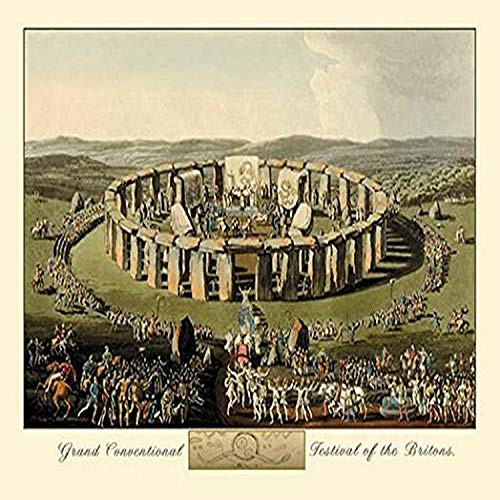 Buyenlarge Grand Conventional Festival of The Britons - 8" X 12" Fine Art Giclee Print