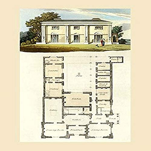 Buyenlarge 0-587-07886-3-G1827 'A Villa #4' Giclee Fine Art Print, 18" x 27" Buyenlarge 0-587-07886-3-G1827 'A Villa #4' Giclee Fine Art Print, 18" x 27"