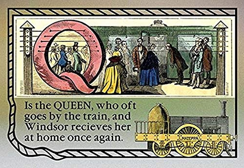 Buyenlarge 0-587-08014-0-P1827 Q is The Queen Paper Poster, 18" x 27"