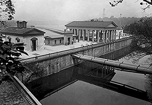 Buyenlarge 0-587-08273-9-P1218 Philadelphia's Fairmount Waterworks Paper Poster, 12" x 18"