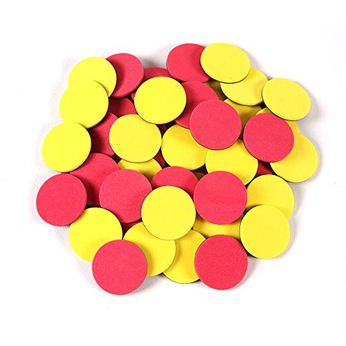 hand2mind Magnetic Two-Color Counters, Set of 50