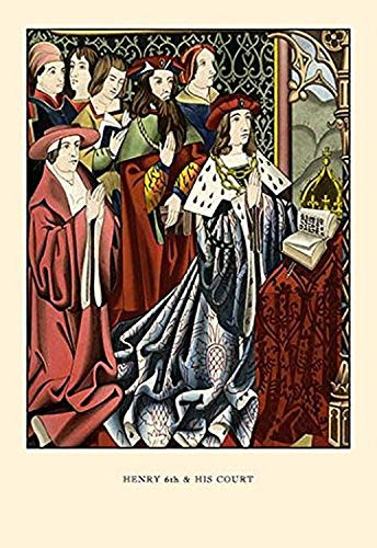 Buyenlarge 0-587-08544-4-P1218 Henry VI and his Court Paper Poster, 12" x 18"