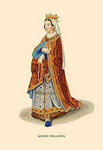 Buyenlarge 0-587-08564-9-P1827 Queen Phillippa Paper Poster, 18" x 27"