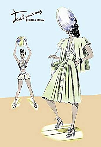 Buyenlarge 0-587-08588-6-P1827 Sundress and Bathing Suit Paper Poster, 18" x 27"