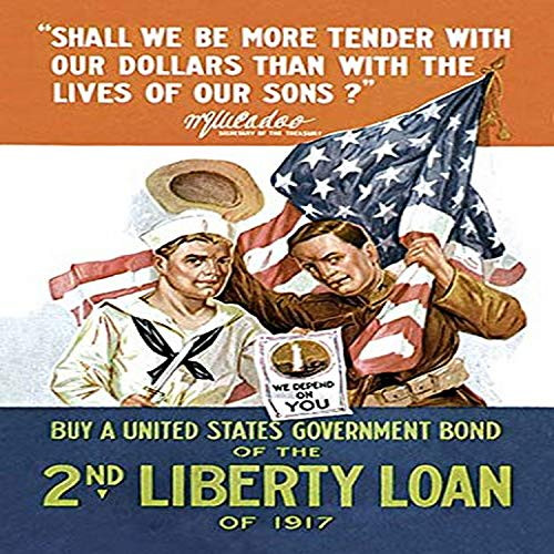 Buyenlarge 2Nd Liberty Loan - 8" X 12" Fine Art Giclee Print
