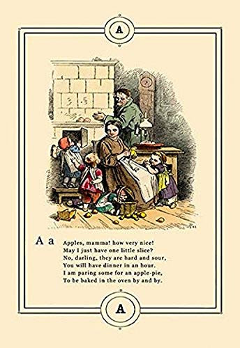 Buyenlarge 0-587-09019-7-P1827 Little Lily's Alphabet: Apples, Mamma! Paper Poster, 18" x 27"