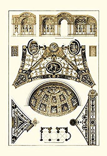 Buyenlarge 0-587-09086-3-P1827 Cross-Vaults of The Renaissance Paper Poster, 18" x 27" Buyenlarge 0-587-09086-3-P1827 Cross-Vaults of The Renaissance Paper Poster, 18" x 27"