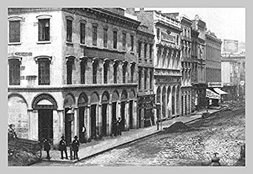 Buyenlarge 0-587-09238-6-P1218 North Side of Montgomery St, San Francisco, CA Paper Poster, 12" x 18"