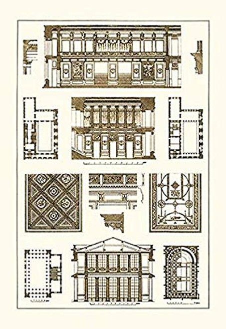 Buyenlarge 0-587-09322-6-P1218 Halls with Galleries Paper Poster, 12" x 18" Buyenlarge 0-587-09322-6-P1218 Halls with Galleries Paper Poster, 12" x 18"