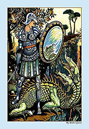 Buyenlarge 0-587-09802-3-P1218 Prince Cheri and The Dragon Paper Poster, 12" x 18"