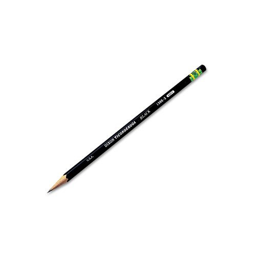 Dixon Ticonderoga Co. 13953 Woodcase Pencil44; HB #244; Black Barrel44; Dozen