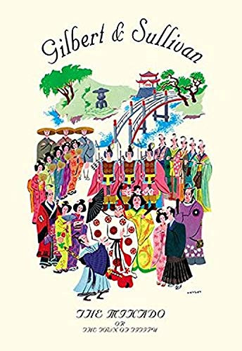 Buyenlarge 0-587-10335-3-P1827 The Mikado or The Town of Titipu #2" Paper Poster, 18" x 27"
