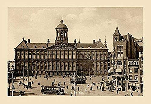 Buyenlarge 0-587-10402-3-P1827 Koninklijk Paleis, Amsterdam Paper Poster, 18" x 27"