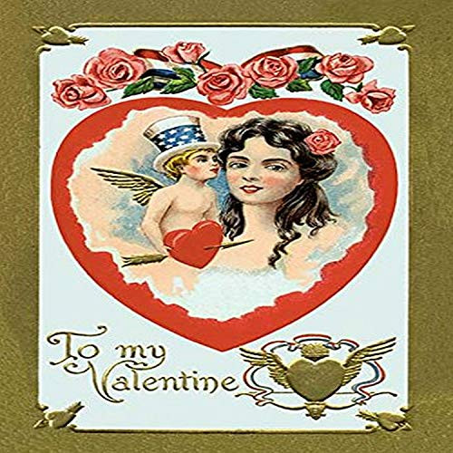 Buyenlarge 0-587-10518-6-G1827 'All American Patriotic Valentine' Giclee Fine Art Print, 18" x 27"