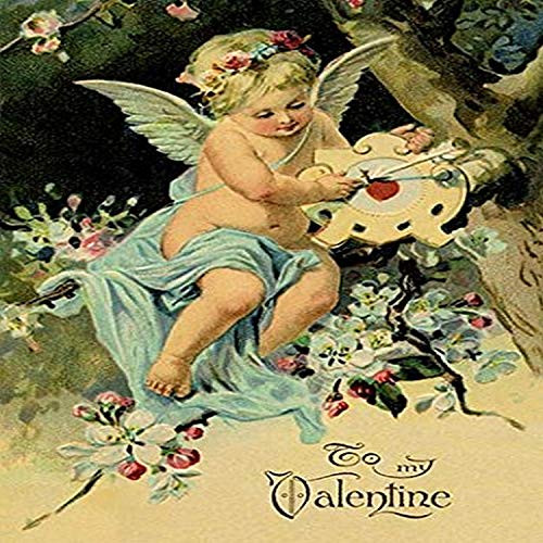 Buyenlarge 0-587-10525-9-G1827 'Floating Angel with Clock' Giclee Fine Art Print, 18" x 27" Buyenlarge 0-587-10525-9-G1827 'Floating Angel with Clock' Giclee Fine Art Print, 18" x 27"