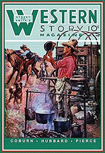 Buyenlarge 0-587-10641-7-P1218 Western Story Magazine: Supper Time Paper Poster, 12" x 18"