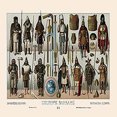 Buyenlarge 0-587-10870-3-G1827 'Barbarian Europe' Giclee Fine Art Print, 18" x 27" Buyenlarge 0-587-10870-3-G1827 'Barbarian Europe' Giclee Fine Art Print, 18" x 27"