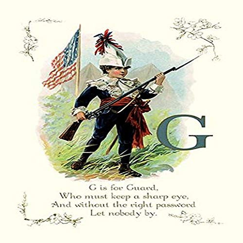 Buyenlarge G is for Guard - 8" X 12" Fine Art Giclee Print