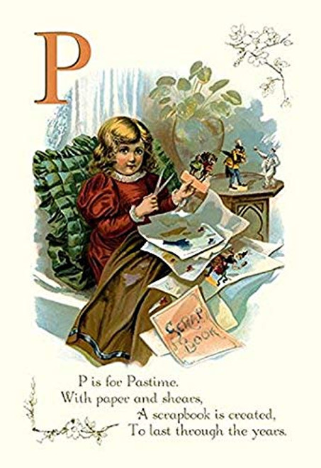 Buyenlarge 0-587-10965-3-P1827 P is for Pastime Paper Poster, 18" x 27"