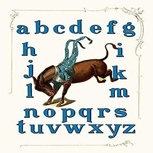 Buyenlarge 0-587-10977-7-G1827 'Democratic Party Alphabet' Giclee Fine Art Print, 18" x 27"