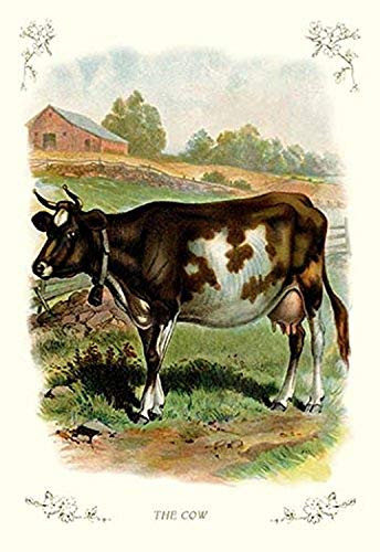 Buyenlarge 0-587-11209-3-P1827 The Cow Paper Poster, 18" x 27"