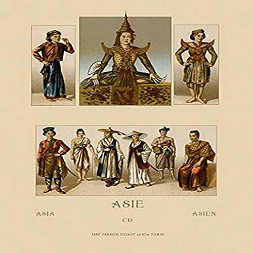 Buyenlarge 0-587-11305-7-G1827 'A Variety of Asian Costumes' Giclee Fine Art Print, 18" x 27"
