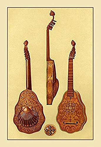Buyenlarge 0-587-11510-6-P1218 Queen Elizabeth's Lute Paper Poster, 12" x 18"