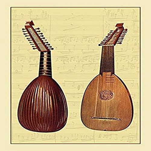 Buyenlarge 0-587-11515-7-G1827 'Lute' Giclee Fine Art Print, 18" x 27"