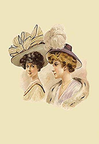 Buyenlarge 0-587-11796-6-P1218 Fancy Hats Paper Poster, 12" x 18"
