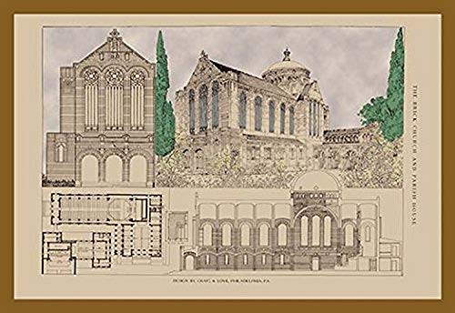 Buyenlarge 0-587-11923-3-P1218 The Craig and Love Church Paper Poster, 12" x 18" Buyenlarge 0-587-11923-3-P1218 The Craig and Love Church Paper Poster, 12" x 18"