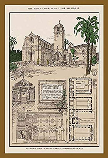 Buyenlarge 0-587-11937-3-P1827 The Kennedy Church Paper Poster, 18" x 27"