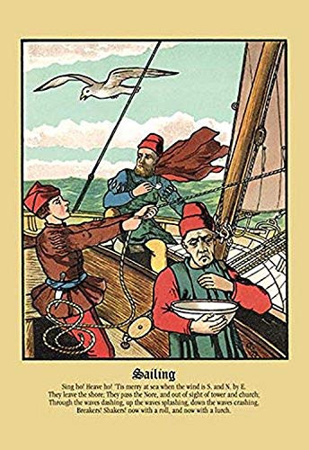 Buyenlarge 0-587-11996-9-P1827 Sailing Paper Poster, 18" x 27"