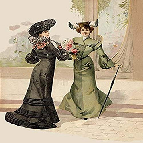 Buyenlarge 0-587-12019-3-G1827 'Fancy Dress for The Garden' Giclee Fine Art Print, 18" x 27"