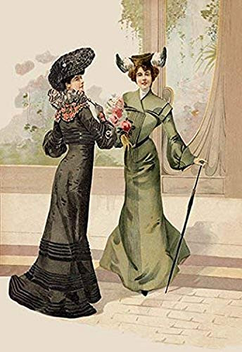 Buyenlarge 0-587-12019-3-P1827 Fancy Dress for The Garden Paper Poster, 18" x 27"