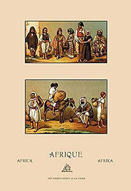 Buyenlarge 0-587-12046-0-P1827 North African Families Paper Poster, 18" x 27"