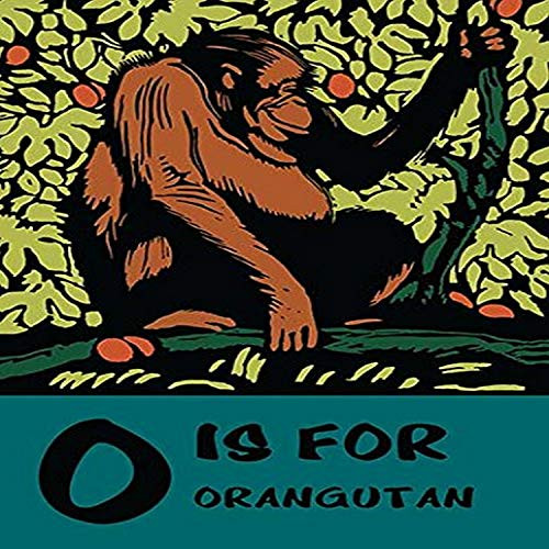 Buyenlarge 0-587-12439-3-P1827 O is for Orangutang Paper Poster, 18" x 27"