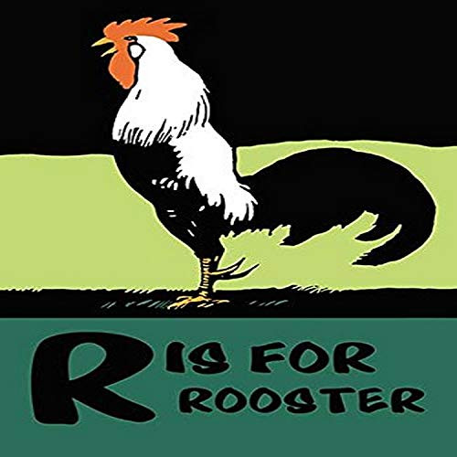 Buyenlarge 0-587-12442-3-G1827 'R is for Rooster' Giclee Fine Art Print, 18" x 27"