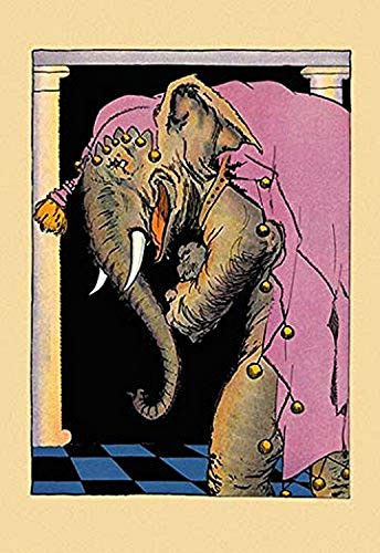Buyenlarge 0-587-12544-6-P1218 Kabumpo The Elegant Elephant Paper Poster, 12" x 18"
